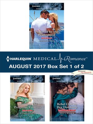 cover image of Harlequin Medical Romance August 2017--Box Set 1 of 2